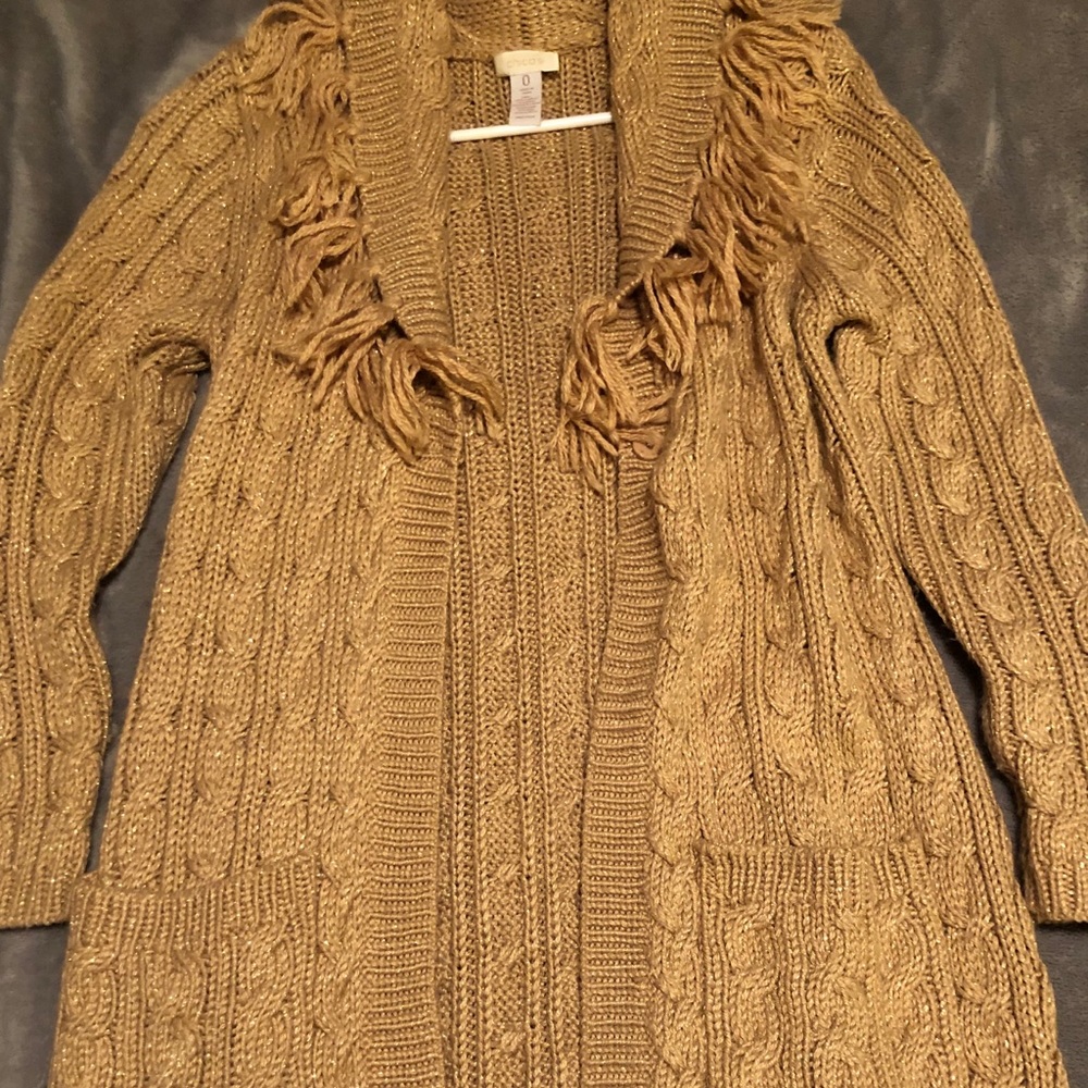 Chico’s Gold Sweater